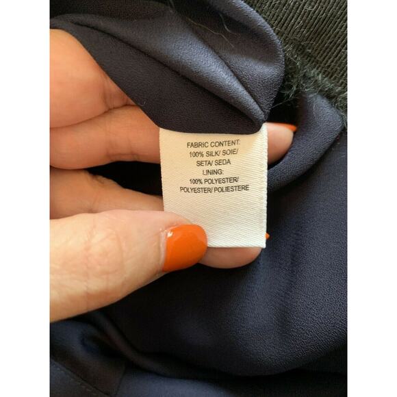 DEREK LAM 10 CROSSBY 100% SILK TIERED MINI SKIRT SIZE 0 - Picture 4 of 8